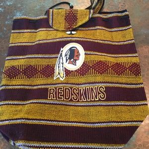 Redskins Backpack hand-stitched